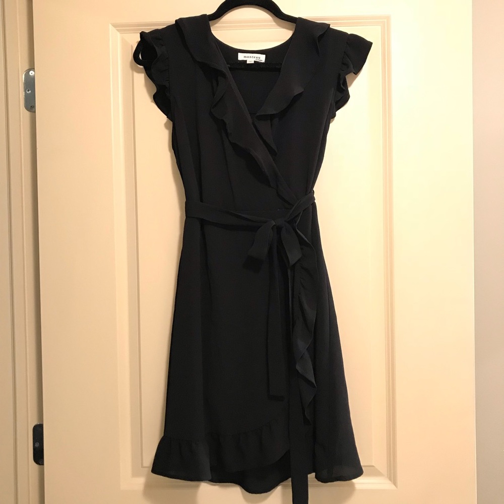 Black Wrap Dress